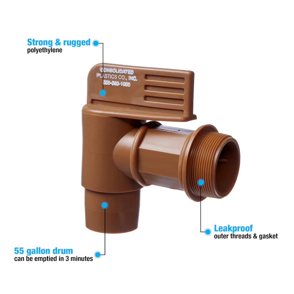 Plastic Drum Faucet Our Guide Consolidated Plastics