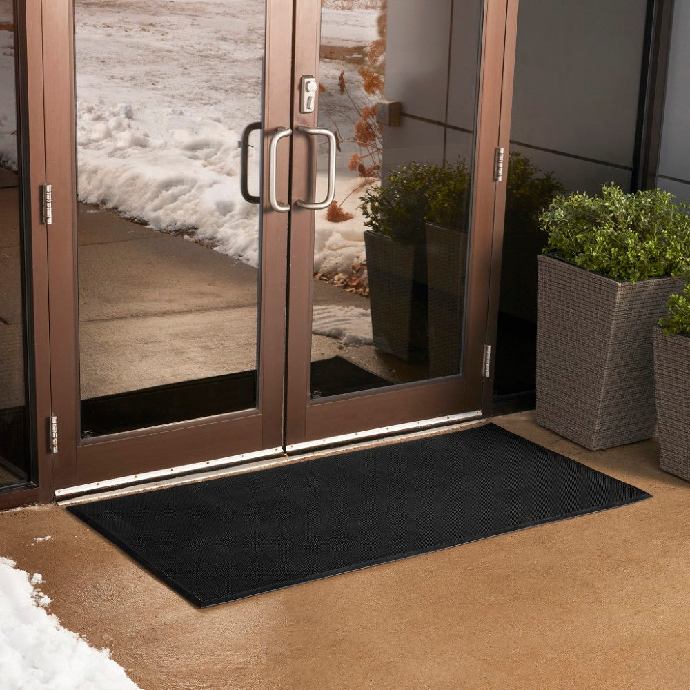 Indoor Outdoor Entrance Rug Floor Mats Shoe Scraper Rubber Doormat