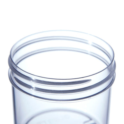 Clear Wide-Mouth Threaded Jars # 2 Oz. 53 mm cap - Pkg/88