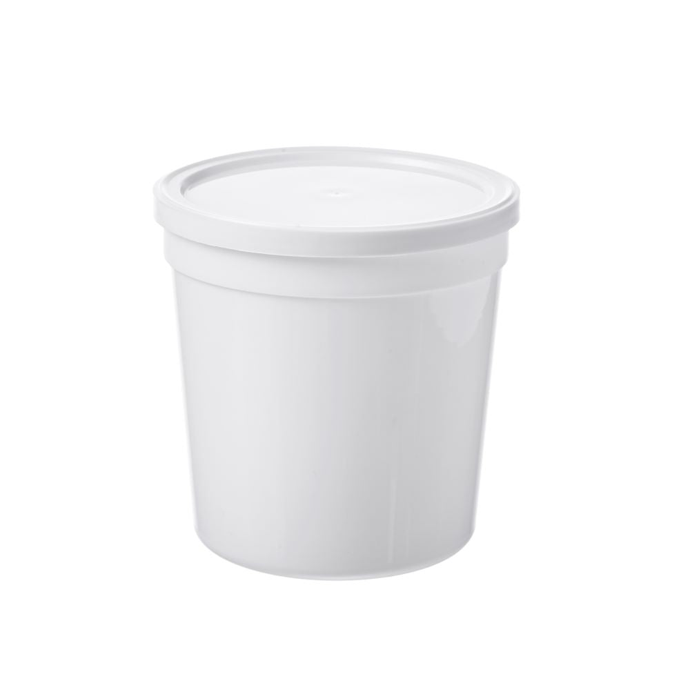 white plastic plant containers White Disposable Containers # 16 Oz – Consolidated Plastics
