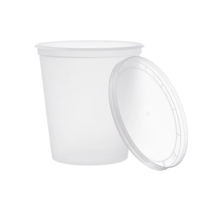 Translucent Disposable Containers # 7.5 Oz. - Case of 250