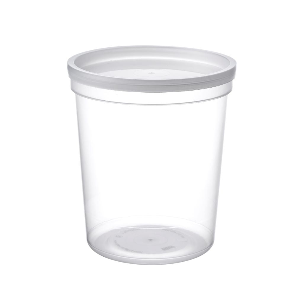 32 oz plastic tumblers with lids Economical Containers With Recessed Lids # 32 Oz – Consolidated Plastics