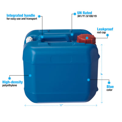 Stackable Carboys # 2.5 Gal. (blue)
