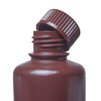 Nalgene™ Narrow Mouth Amber Bottles # 4 Oz. / 125 ml - Pkg/12