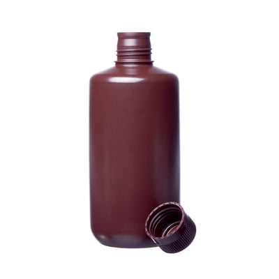 Nalgene™ Narrow Mouth Amber Bottles # 32 Oz. / 1000 ml - Pkg/6
