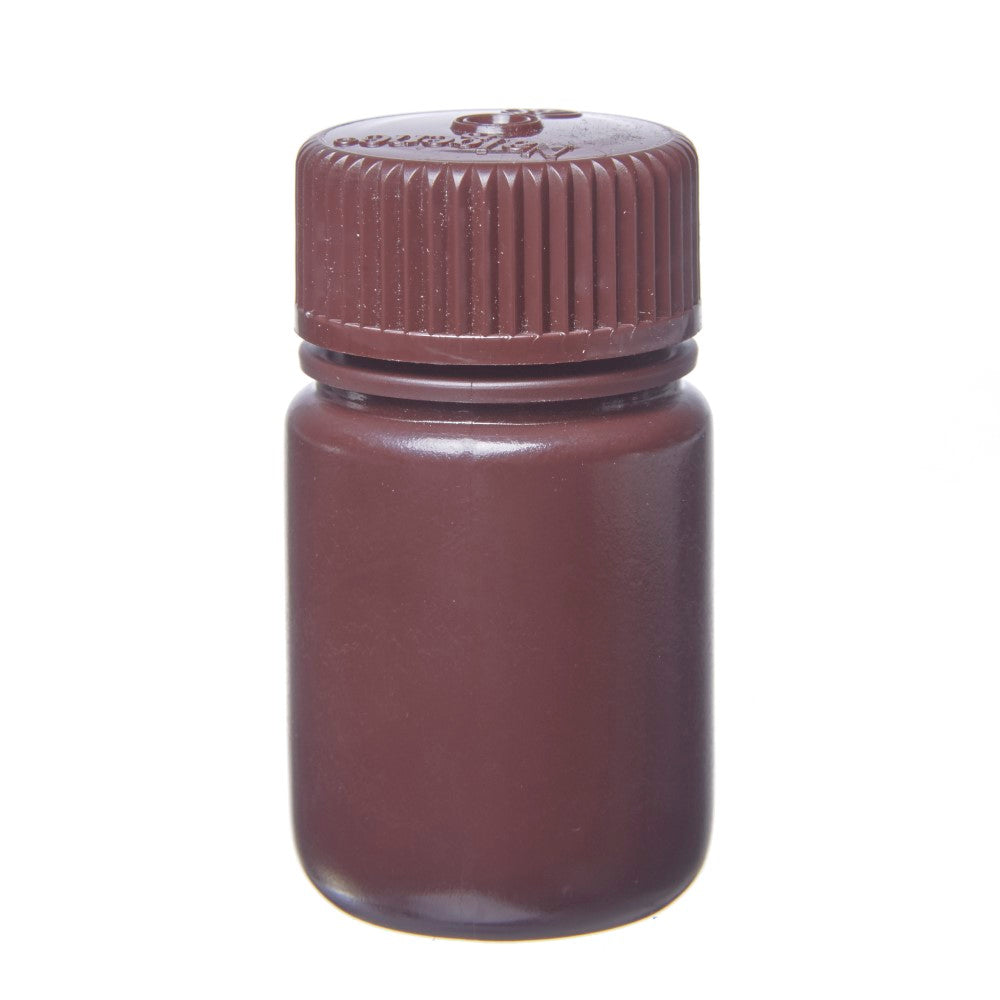 Nalgene™ Wide Mouth Amber Bottles # 1 Oz. / 30 ml - Pkg/12