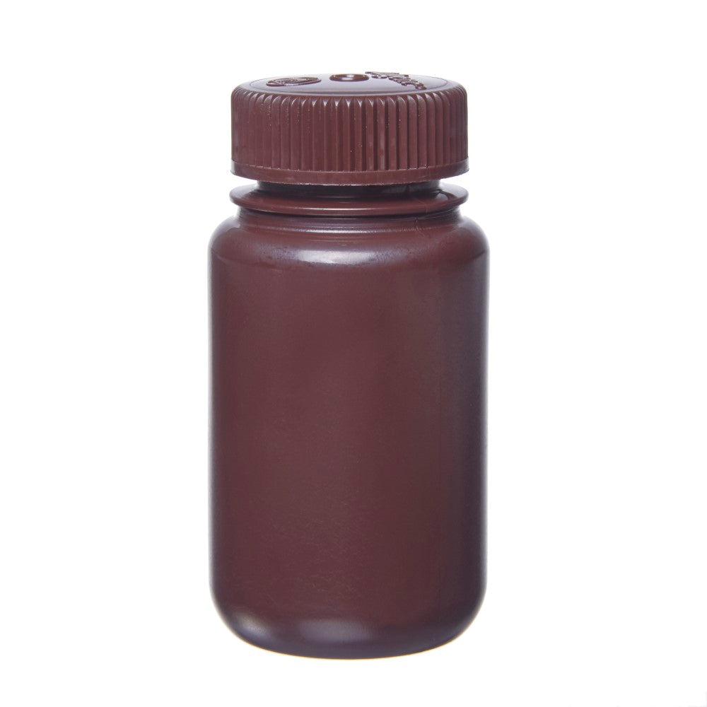 Nalgene™ Wide Mouth Amber Bottles # 4 Oz. / 125 ml - Pkg/12