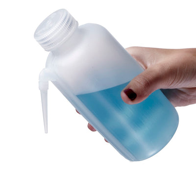 Nalgene™ LDPE Wide-Mouth Unitary Wash Bottles # 500 ml - Pkg/4