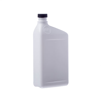 Rectangular Oil Bottle White # 32 Oz. 28mm cap - 1 Dozen