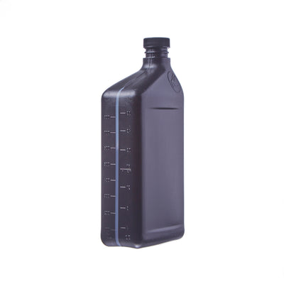 Rectangular Oil Bottle Black # 32 Oz. 28mm cap - 1 Dozen