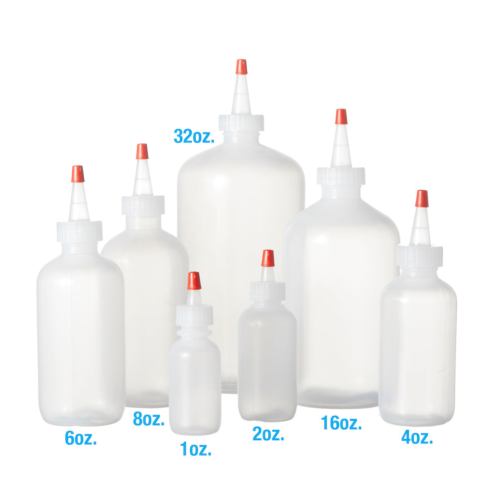  GRRONZEE 25Pack 8oz Plastic Squeeze Bottles with Twist Top  Caps, Empty Boston Dispensing Bottles, Plastic Squeeze Bottles for Icing,  Cookie Decorating, Sauces, Condiments, Arts and Crafts : Home & Kitchen