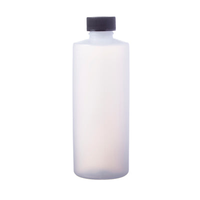 Natural HDPE Cylinder Bottle # 4 Oz. 20mm cap - 1 Dozen
