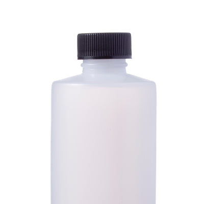 Natural HDPE Cylinder Bottle # 4 Oz. 20mm cap - 1 Dozen