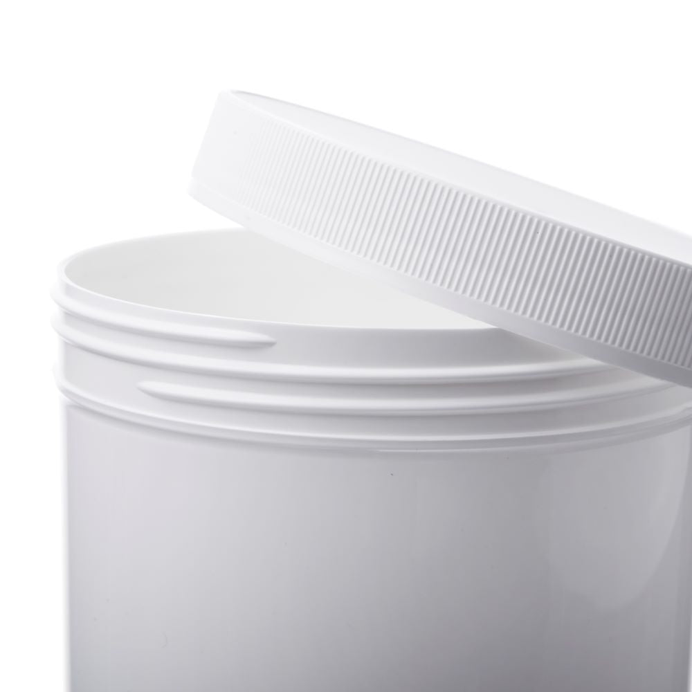 White Wide-Mouth Threaded Jars # 32 Oz. 120 mm cap - Pkg/40