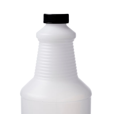 Leakproof Spray Bottles with Black Caps # 32 Oz.
