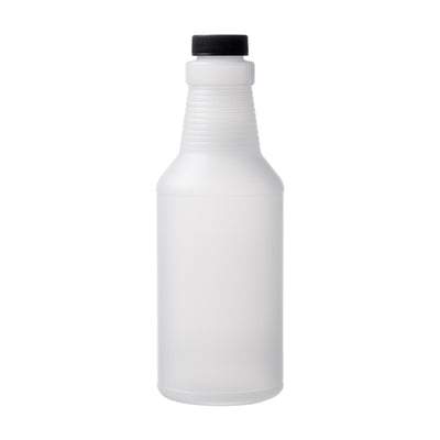 Leakproof Spray Bottles with Black Caps # 16 Oz.