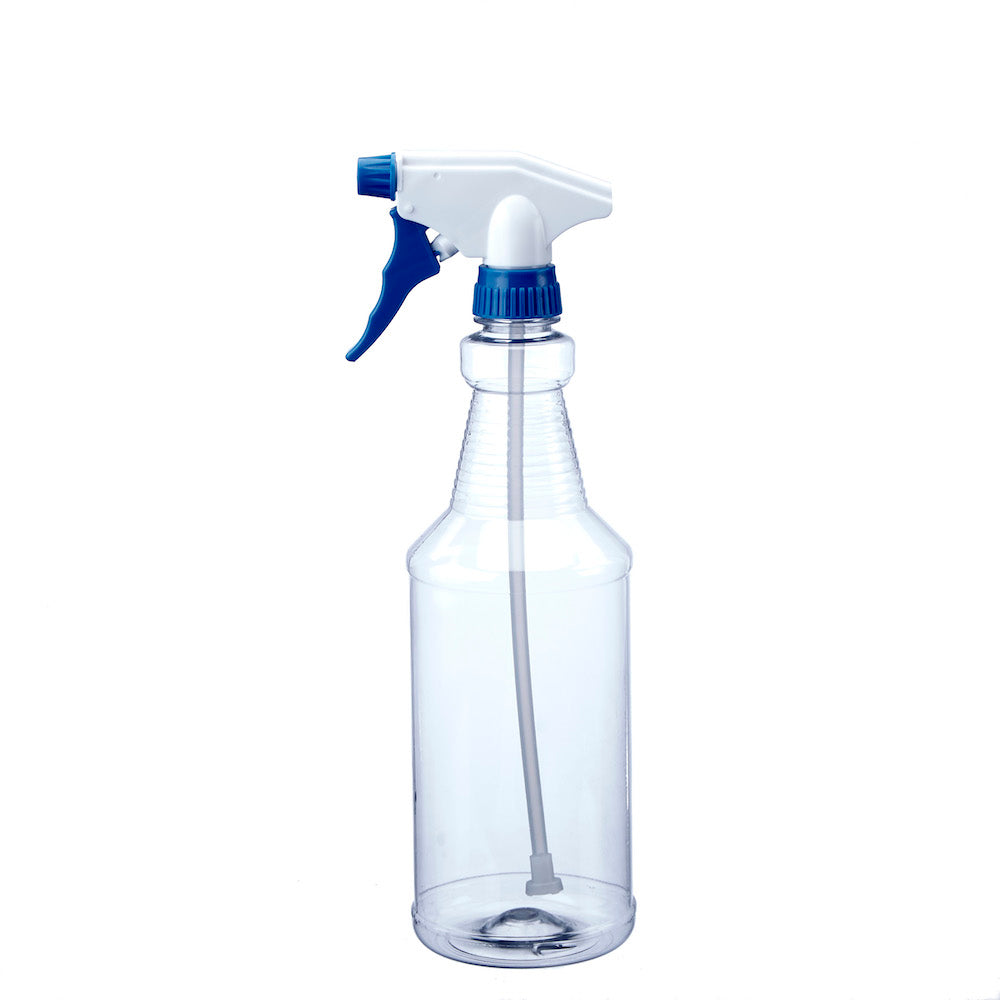 Clear PET Leakproof Spray Bottles # 32 Oz.