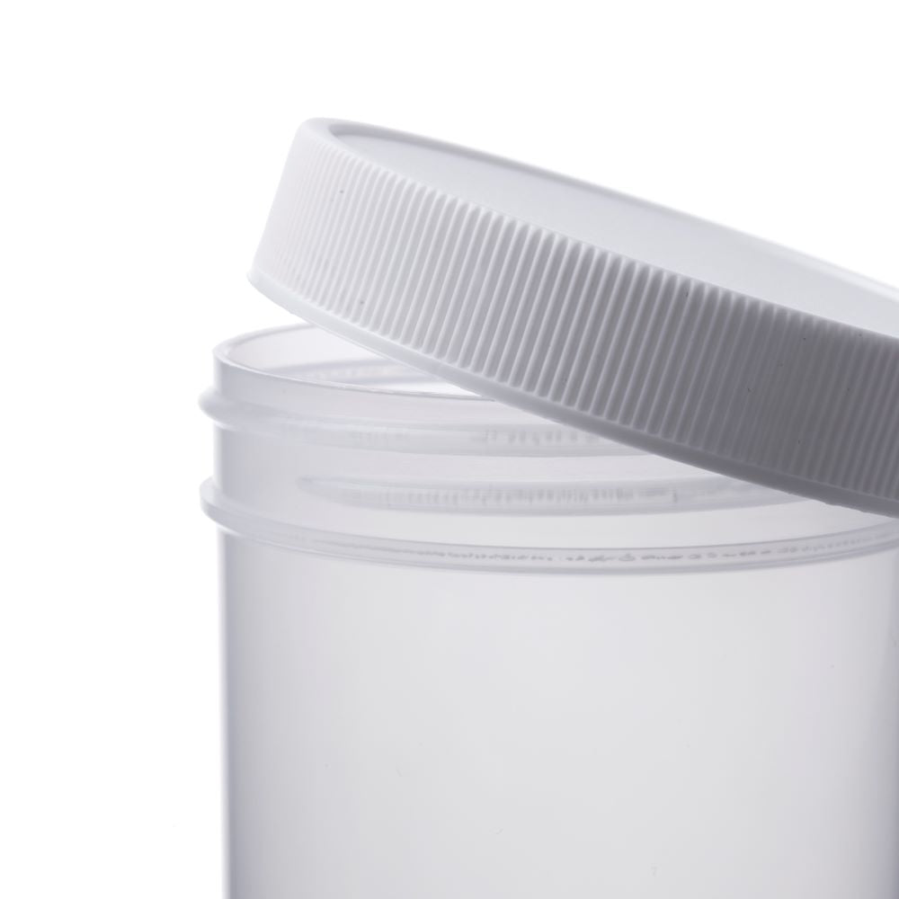 Natural Wide-Mouth Threaded Jars # 4 Oz. 58 mm cap - Pkg/70