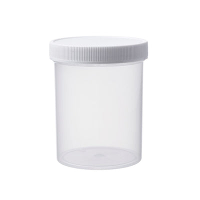 Natural Wide-Mouth Threaded Jars # 8 Oz. 70 mm cap - Pkg/48