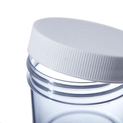 Clear Wide-Mouth Threaded Jars # 2 Oz. 53 mm cap - Pkg/88