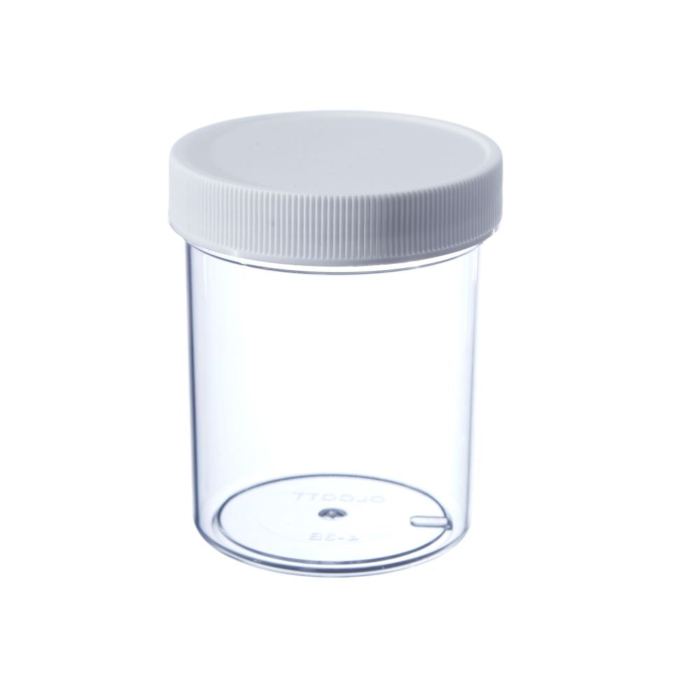 Clear Wide-Mouth Threaded Jars # 4 Oz. 58 mm cap - Pkg/70