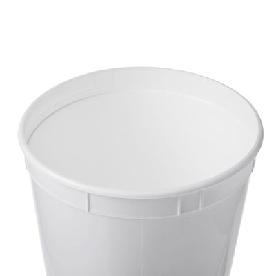 White Disposable Containers # 165 Oz. - Case of 25