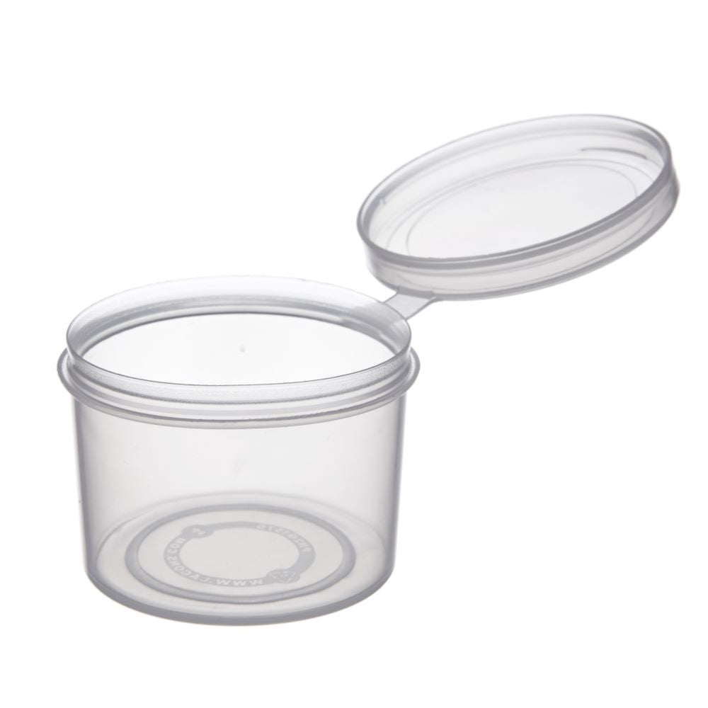 Operitacx 2 Pcs Clear Plastic Container with Lid Ice