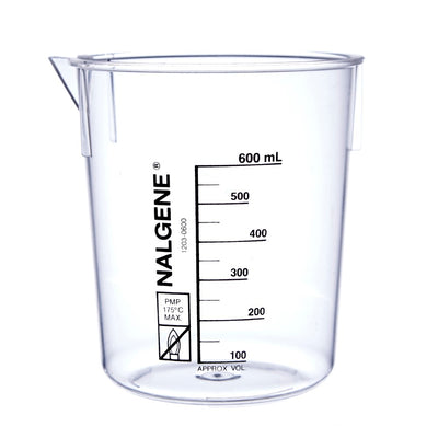 Nalgene™ Griffin Low-form PMP Beakers # 600 ml - Pkg/4