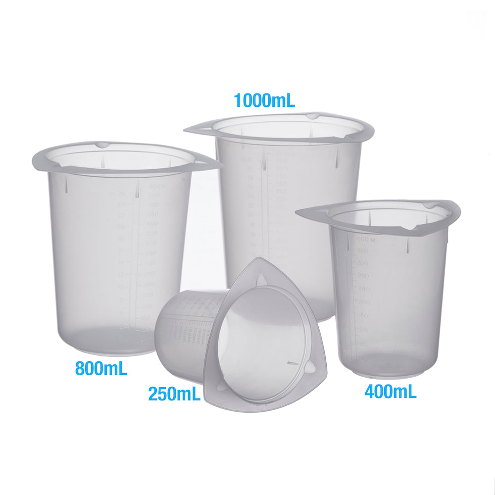 Tri Pour Disposable Beaker # 800 ml - Pkg/100 – Consolidated Plastics