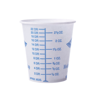Graduated Disposable Paper Cup # 90 ml - Pkg/100