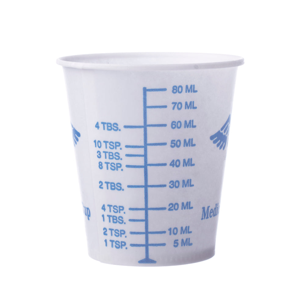 Graduated Disposable Paper Cup # 90 ml - Pkg/100 – Consolidated Plastics