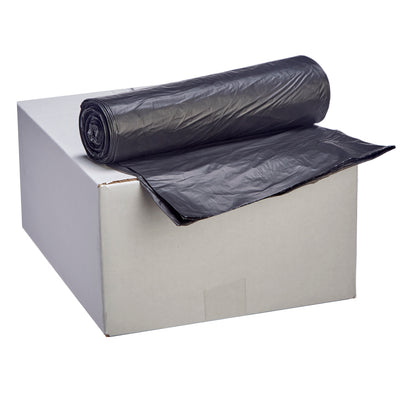 Economical Liners Black # 56 Gal. 43-48" .87 Mil X-Heavy - Case of 150
