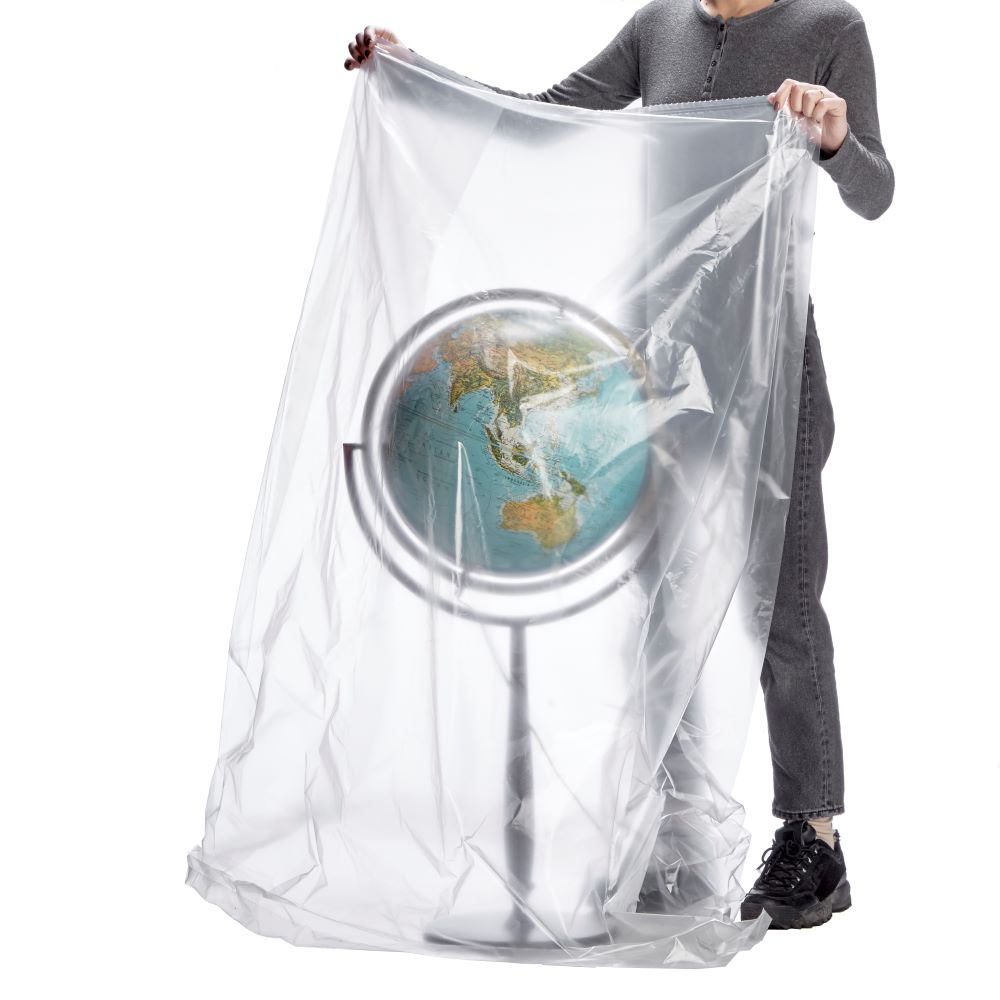 Extra Large Poly Bag Covers # 2 Mil, 32 x 22 x 60 - Roll of 125