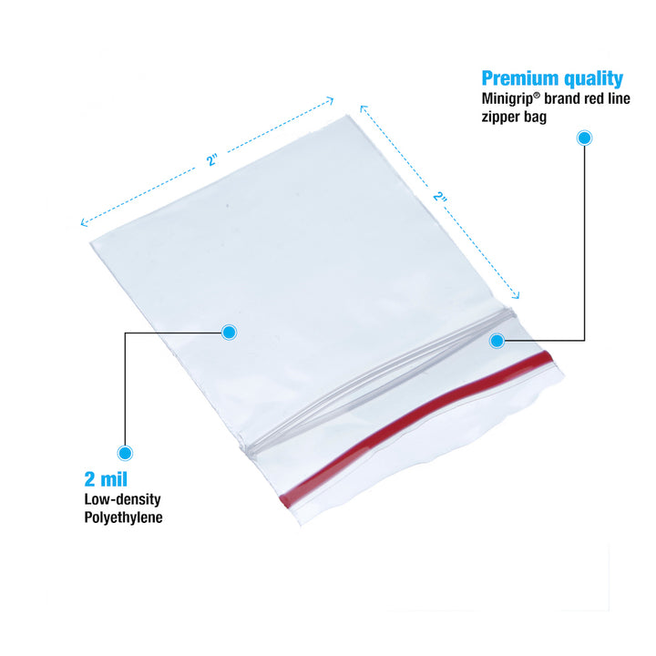 8x10 Poly Bags Mgrl2p0810 Polyethylene Ldpe Lldpe Blend Clear