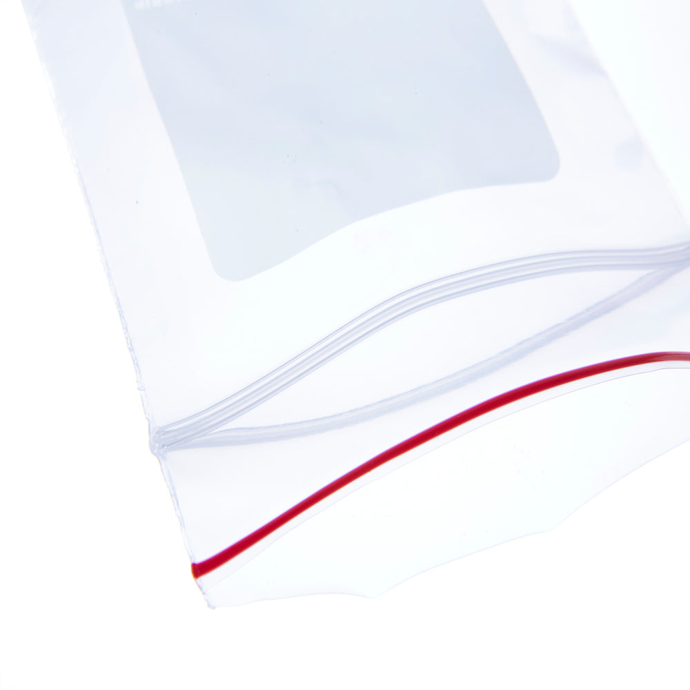 Minigrip® Reclosable White Block Bags 2 Mil # 5x8 - Case of 1000