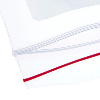 Minigrip® Reclosable White Block Bags 2 Mil # 6x9 - Case of 1000