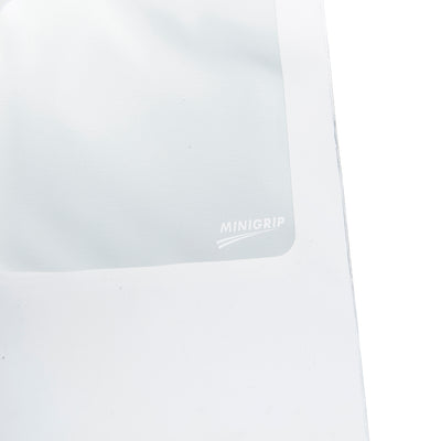 Minigrip® Reclosable White Block Bags 4 Mil # 4x6 - Case of 1000