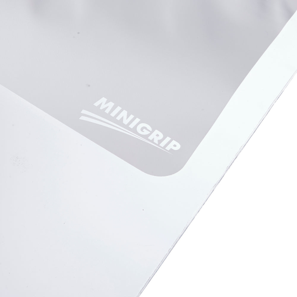 Minigrip® Reclosable White Block Bags 4 Mil # 8x10 - Case of 1000