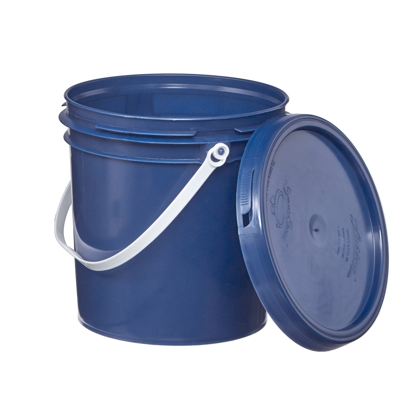 Plastic 1 Litre Bucket & Lid in Plastic Buckets from Simplex Trading